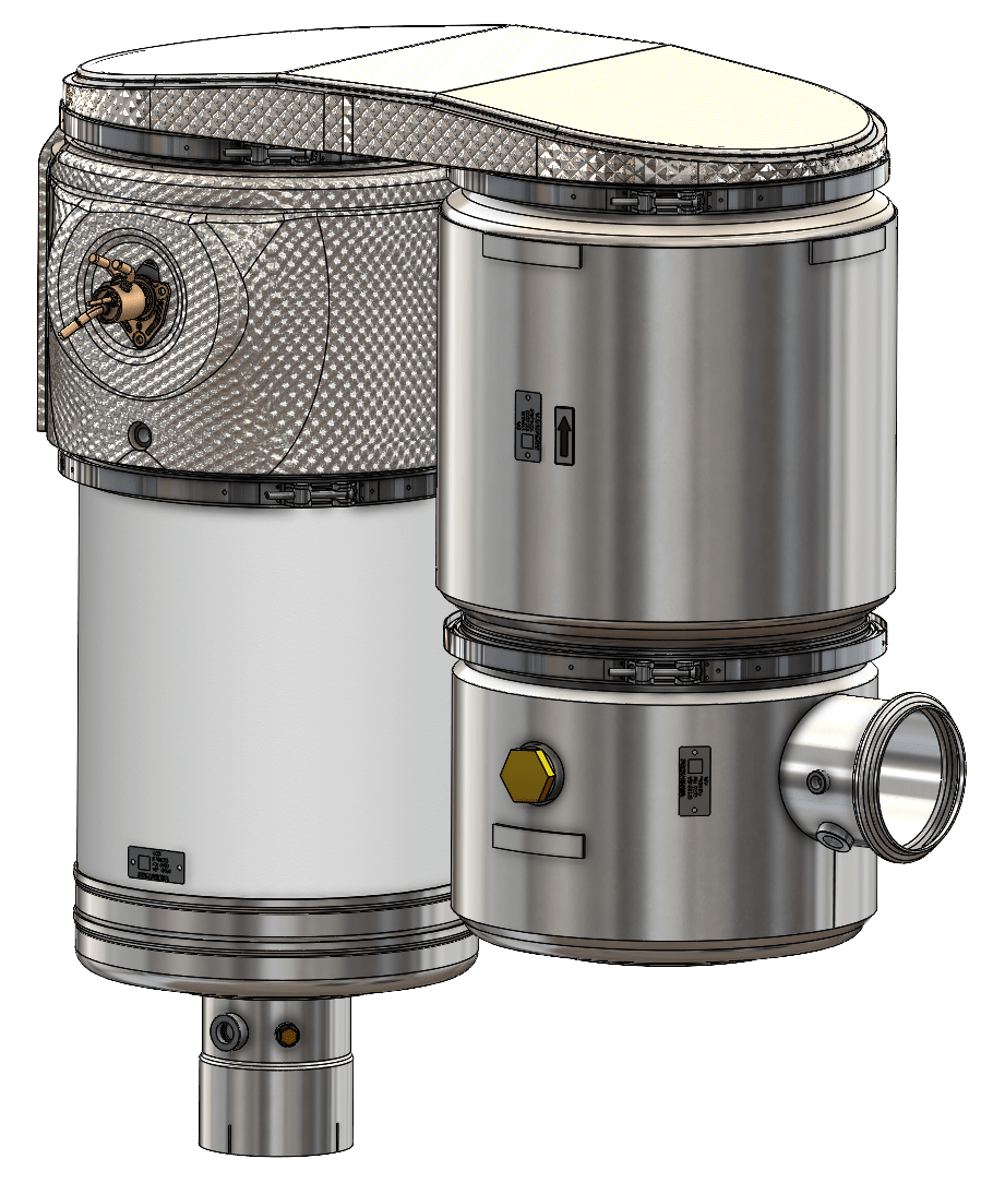 NOxBUSTER system from Filter Solutions for NOx and particle reduction in industrial and rail machinery